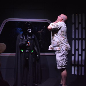 Running afoul of a Sith Lord.